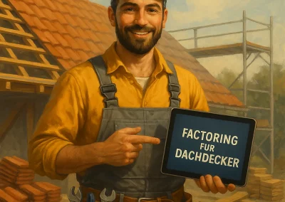 Factoring für Dachdecker: Mehr Liquidität, weniger Stress und Raum für Wachstum