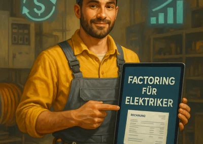 Factoring für Elektriker – wie du deine Liquidität sicherst und gleichzeitig wächst